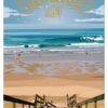 Affiche de voyage de Lacanau – Image 2