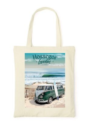 Tote Bag, sac en Toile Personnalisé de Hossegor